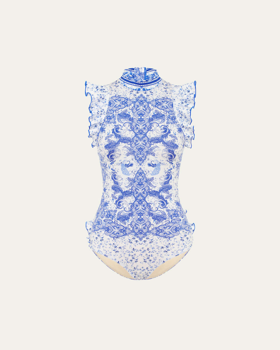 Sylvie Frill One-Piece Swimsuit
